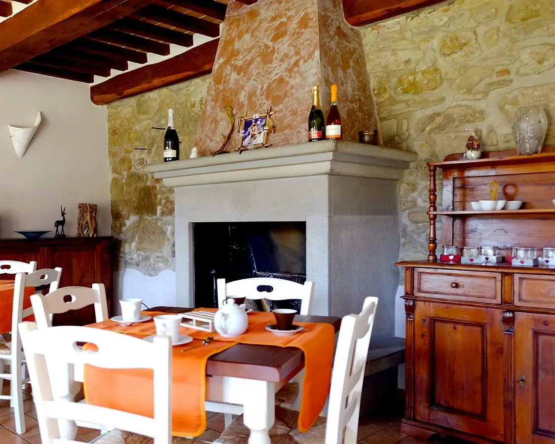 Il Castiglione Agriturismo Bio Villa Sansepolcro Lantgård